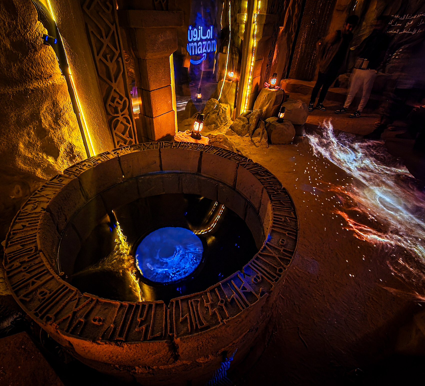 A branded environment built by Maze of Tales
